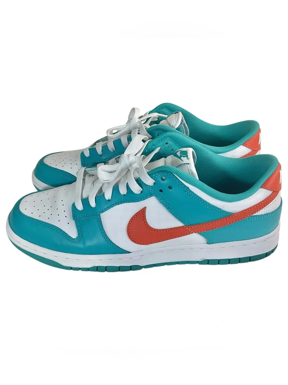 Nike Dunk Low Miami Dolphins Men’s Size 11 DV0833-102 Dusty Cactus Cosmic Clay